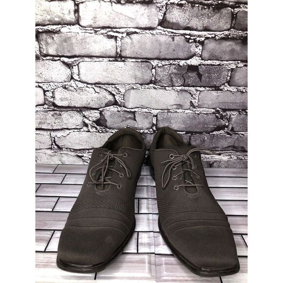 Mark Nason Dress Knit Oxford Gray Taupe Comfort Casual Walk Shoes Women Sz 12M - Picture 16 of 16